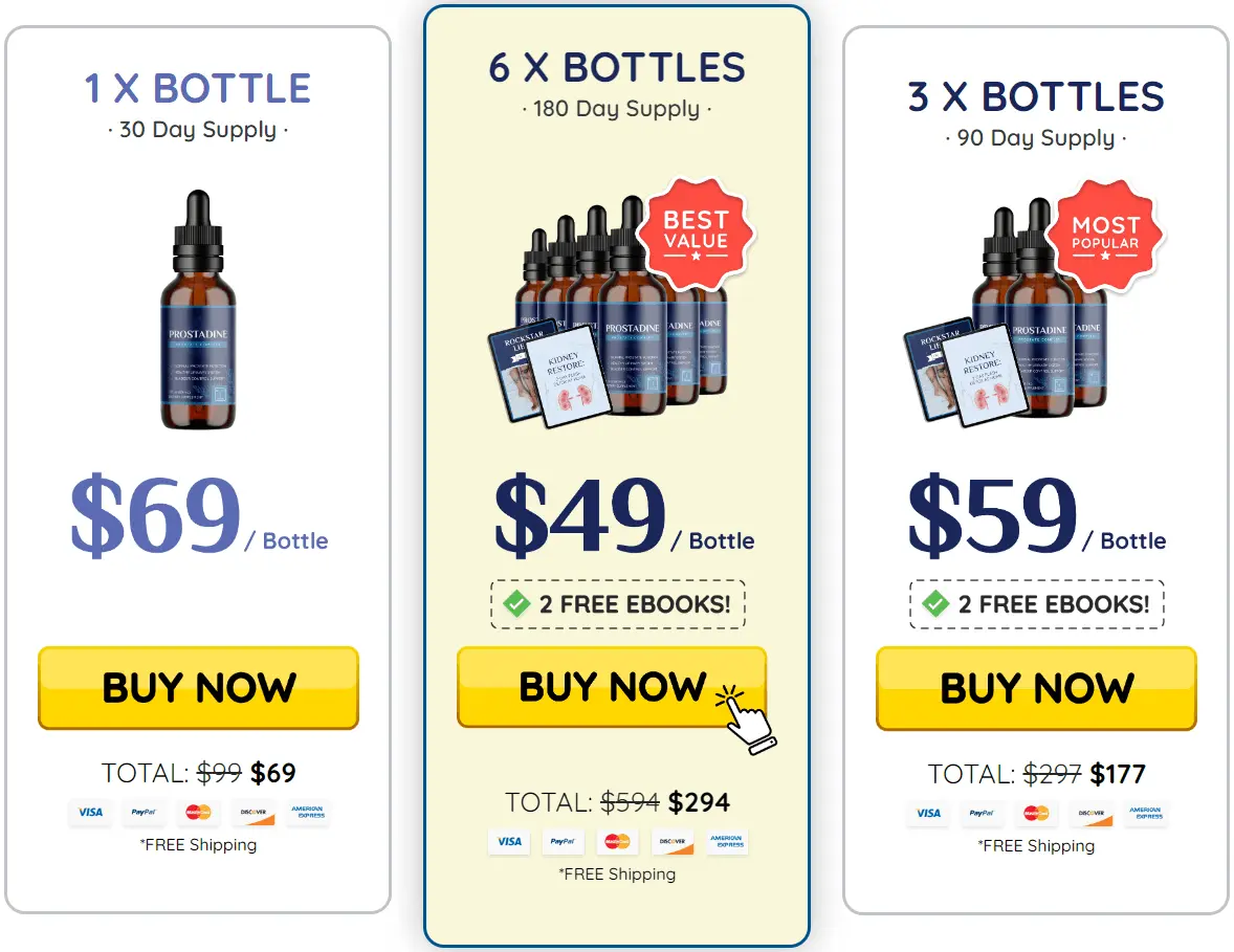 prostadine price